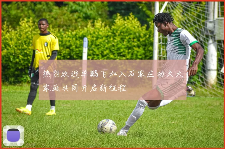热烈欢迎单鹏飞加入石家庄功夫大家庭共同开启新征程